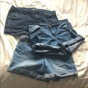 Ny&C & Old Navy Jean shorts